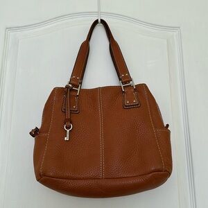Fossil Blackburn Handbag purse Tan/Camel